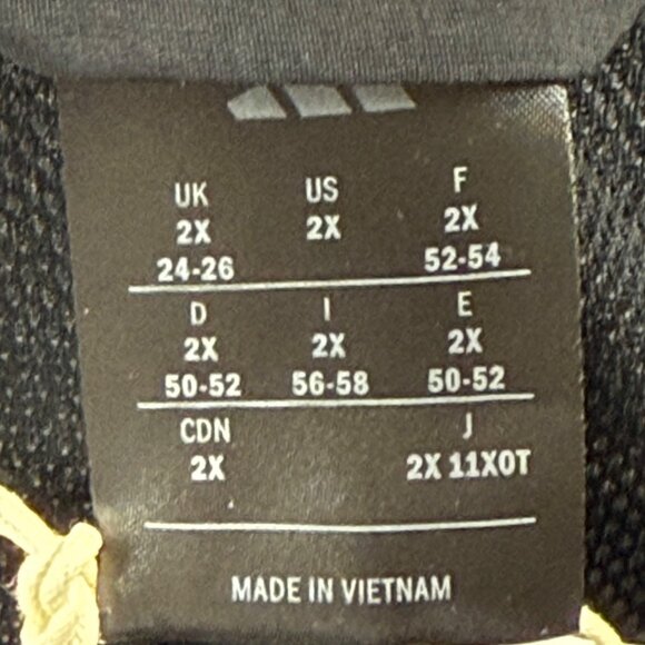 Adidas Women's Multi Sport 3 Stripes Lightweight Black Bomber Jacket Size 2X NWT - Picture 9 of 12